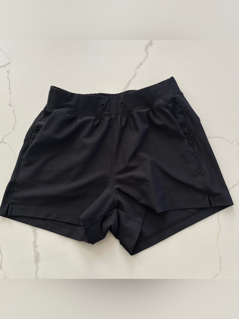 Old Navy Powersoft Active Athletic High Rise Go Dry Shorts Black XS